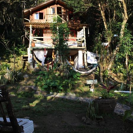 Villa Cabana Mágica Praia é floresta, vale da Utopia, Pinheira à Guarda do Embaú Extérieur photo